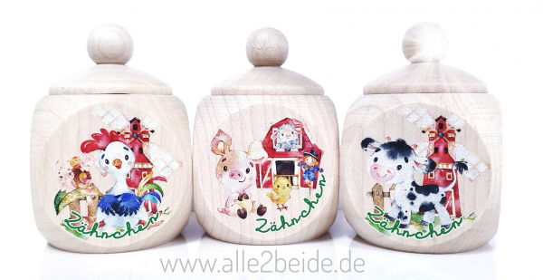 Bauernhof Hahn, Schweinchen, Kuh MZD